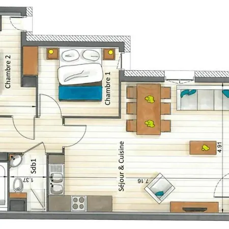 K2 By Alpine Appartement *